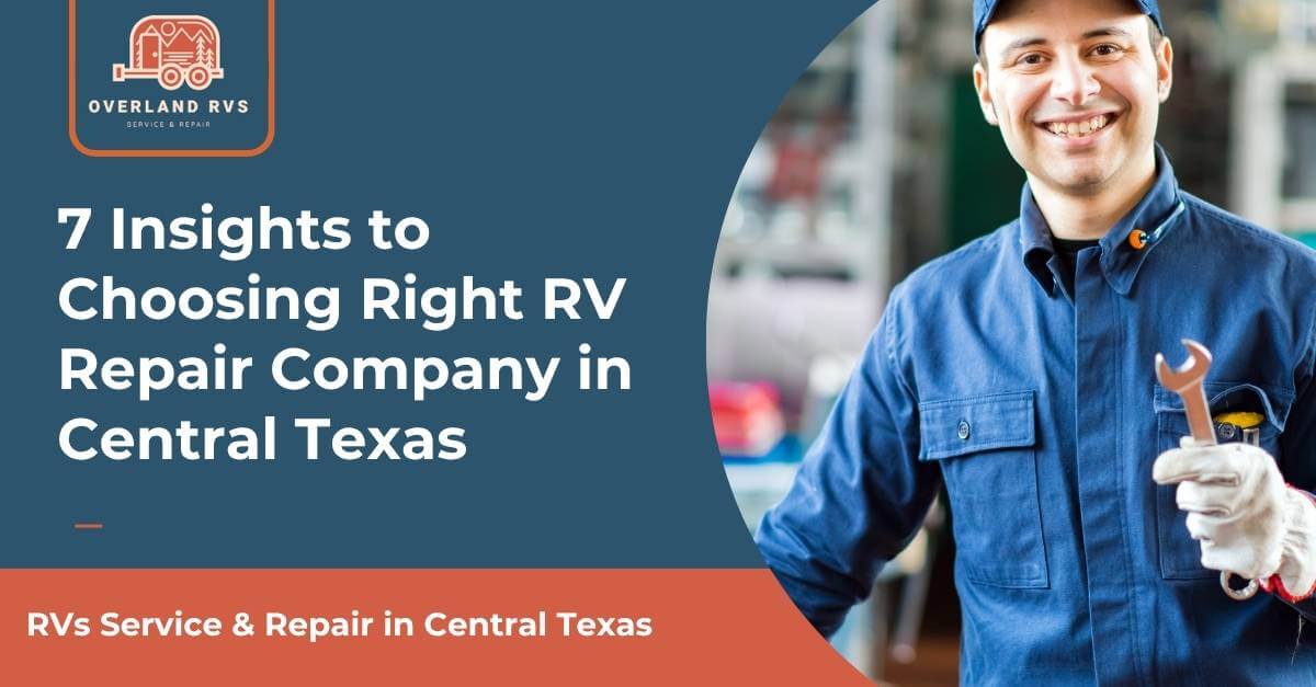 RV service and repair company in Central Texas!